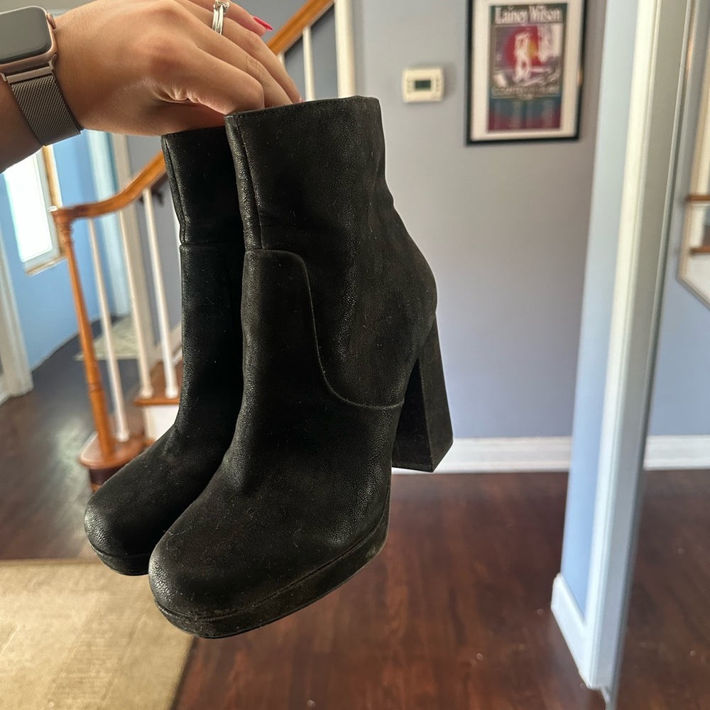 Mix no 6 Black Women's Ankle Boots